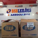 LOTE 377 - 02 CAIXAS COM ÁLCOOL EM GEL MULTIUSO 500G COM 12 UNIDADES CADA. (NO ESTADO, LEILÃO NÃO TEM GARANTIA E NEM DEVOLUÇÃO, SUJEITO A POSSÍVEIS AVARIAS VISÍVEIS/OCULTAS E/OU AUSÊNCIA DE COMPONENTES).