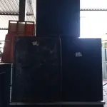 LOTE 416 - 03 CAIXAS DE SOM PHILIPS MAX SAUND 8OHM. (NO ESTADO, LEILÃO NÃO TEM GARANTIA E NEM DEVOLUÇÃO, SUJEITO A POSSÍVEIS AVARIAS VISÍVEIS/OCULTAS E/OU AUSÊNCIA DE COMPONENTES).