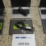 LOTE 743 - 02 NOTEBOOKS. (UNIDADE: DEPARTAMENTO EXECUTIVO – DEX - LOCAL DE RETIRADA: SAUS - QUADRA 1, BLOCO J, ED. CLÉSIO ANDRADE - BRASÍLIA/DF - CEP: 70.070-944)