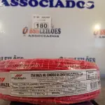 LOTE 180 - 01 ROLO DE CABO FLEXÍVEL STAR BRASIL 1X2,5MM NA COR VERMELHA (NOVO). (NO ESTADO, LEILÃO NÃO TEM GARANTIA E NEM DEVOLUÇÃO, SUJEITO A POSSÍVEIS AVARIAS VISÍVEIS/OCULTAS E/OU AUSÊNCIA DE COMPONENTES).