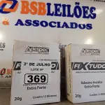 LOTE 369 - 02 CAIXAS COM ADESIVO VEDANTE A BASE DE PESILOX 20G COM 12 BISNAGAS CADA. (NO ESTADO, LEILÃO NÃO TEM GARANTIA E NEM DEVOLUÇÃO, SUJEITO A POSSÍVEIS AVARIAS VISÍVEIS/OCULTAS E/OU AUSÊNCIA DE COMPONENTES).