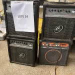 LOTE 558 - 04 AMPLIFICADORES. (UNIDADE: B-049 - ARACAJU/SE - LOCAL DE RETIRADA: AVENIDA TANCREDO NEVES 5857, BAIRRO JABUTIANA - ARACAJU/SE - CEP: 49.085-000)