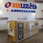 LOTE 379 - 01 CAIXA COM LUVAS RANHURADA TAMANHO “M” SÃO 36 PARES. (NO ESTADO, LEILÃO NÃO TEM GARANTIA E NEM DEVOLUÇÃO, SUJEITO A POSSÍVEIS AVARIAS VISÍVEIS/OCULTAS E/OU AUSÊNCIA DE COMPONENTES).