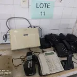 LOTE 105 - APARELHO TELEFÔNICO HEADSET + CENTRAL TELEFÔNICA + APARELHO TELEFÔNICO + COFRE W -80, 80X40 CM  (UNIDADE: B-033 - MONTES CLAROS/MG - LOCAL DE RETIRADA: AVENIDA LAGO DO TUCURUÍ S/N, BAIRRO ACÁCIAS - MONTES CLAROS/MG - CEP-39.404-264)