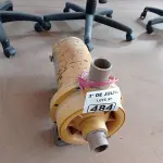 LOTE 484 - 01 BOMBA D’AGUA MARCA WEG 3CV. (NO ESTADO, LEILÃO NÃO TEM GARANTIA E NEM DEVOLUÇÃO, SUJEITO A POSSÍVEIS AVARIAS VISÍVEIS/OCULTAS E/OU AUSÊNCIA DE COMPONENTES).