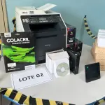 LOTE 531 - IMPRESSORA MULTIFUNCIONAL BROTHER LASER MFC - 9460 + UNIDADE DE CD/DVD EXTERNO, MARCA DELL + MICROCOMPUTADOR INTEL CORE I5, MARCA DELL, MODELO OPTIPLEX 7040 + 98 MÍDIA DE CD + EIQUETA AUTOADESIVA PARA CD + 2.000 CARTÃO DE PVC + 2 TONER PARA IMPRESSORA BROTHER MFC 9460 CIANO, (MODELO COMPATÍVEL TN315C) + TONER PARA IMPRESSORA BROTHER MFC 9460 AMARELO (MODELO COMPATÍVEL TN315Y). (LOCAL DE RETIRADA: BR 365, KM 160, POSTO DE COMBUSTÍVEIS RIO MAR, BAIRRO SÃO GERALDO - PIRAPORA/MG - CEP: 39.272-336)