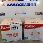 LOTE 373 - 02 CAIXAS COM LUVAS VINIFLEX TAMANHO “P”, SÃO 10 CAIXAS COM 100 LUVAS CADA. (NO ESTADO, LEILÃO NÃO TEM GARANTIA E NEM DEVOLUÇÃO, SUJEITO A POSSÍVEIS AVARIAS VISÍVEIS/OCULTAS E/OU AUSÊNCIA DE COMPONENTES).