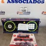 LOTE 125 - 01 PISTA TREM LOCOMOTIVA E 01 DJ MIXER. (NO ESTADO, LEILÃO NÃO TEM GARANTIA E NEM DEVOLUÇÃO, SUJEITO A POSSÍVEIS AVARIAS VISÍVEIS/OCULTAS E/OU AUSÊNCIA DE COMPONENTES).