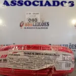 LOTE 080 - 01 ROLO DE CABO FLEXÍVEL STAR BRASIL 1X4MM NA COR VERMELHA (NOVO). (NO ESTADO, LEILÃO NÃO TEM GARANTIA E NEM DEVOLUÇÃO, SUJEITO A POSSÍVEIS AVARIAS VISÍVEIS/OCULTAS E/OU AUSÊNCIA DE COMPONENTES).