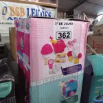 LOTE 362 - 01 GELADEIRA MAGIC TOYS. (NO ESTADO, LEILÃO NÃO TEM GARANTIA E NEM DEVOLUÇÃO, SUJEITO A POSSÍVEIS AVARIAS VISÍVEIS/OCULTAS E/OU AUSÊNCIA DE COMPONENTES).