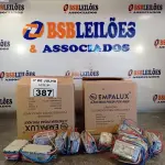 LOTE 387 - 12 LÂMPADAS FLUORESCENTES CIRCULARES 6.400K 22W COM 10 REATORES. (NO ESTADO, LEILÃO NÃO TEM GARANTIA E NEM DEVOLUÇÃO, SUJEITO A POSSÍVEIS AVARIAS VISÍVEIS/OCULTAS E/OU AUSÊNCIA DE COMPONENTES).