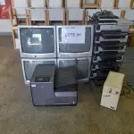 LOTE 314 - 04 TV CCE (SUCATA)+ 02 DVD (SUCATA) + 06 IMPRESSORA JATO DE TINTA (SUCATA) + IMPRESSORA OFFICENET PRO + SPOT (NOBREAK)  (UNIDADE: B-084 - PASSO FUNDO/RS  - LOCAL DE RETIRADA: AVENIDA PERIMETRAL DEPUTADO GUARACY MARINHO, 600 BAIRRO: SÃO MIGUEL -  PASSO FUNDO/RS – CEP: 99.030-440)