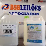 LOTE 388 - 01 GALÃO DE CLEAN UP FOOD, DETERGENTE ALCALINO PARA MAQUINAS DE LAVAR LOUÇAS E TALHERES E 01 GALÃO DE AGI PRO BASE SELADORA 5 LITROS. (NO ESTADO, LEILÃO NÃO TEM GARANTIA E NEM DEVOLUÇÃO, SUJEITO A POSSÍVEIS AVARIAS VISÍVEIS/OCULTAS E/OU AUSÊNCIA DE COMPONENTES).