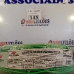 LOTE 145 - 01 ROLO DE CABO FLEXÍVEL STAR BRASIL 1X2,5MM NA COR VERDE (NOVO). (NO ESTADO, LEILÃO NÃO TEM GARANTIA E NEM DEVOLUÇÃO, SUJEITO A POSSÍVEIS AVARIAS VISÍVEIS/OCULTAS E/OU AUSÊNCIA DE COMPONENTES).