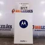 LOTE 017 - 01 APARELHO DE TELEFONE MOTO XT 1092 2ª GERAÇÃO BLACK. (NO ESTADO, LEILÃO NÃO TEM GARANTIA E NEM DEVOLUÇÃO, SUJEITO A POSSÍVEIS AVARIAS VISÍVEIS/OCULTAS E/OU AUSÊNCIA DE COMPONENTES).