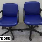 LOTE 464 - 02 CADEIRAS GIRATORIAS COM BRACO  (UNIDADE: B-034 - POUSO ALEGRE/MG LOCAL DE RETIRADA: AVENIDA DOS ALECRINS, 1020 - DISTRITO INDUSTRIAL –  POUSO ALEGRE/MG – CEP: 37.556-839)