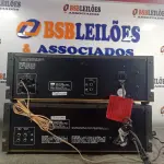 LOTE 158 - 01 AM/FM STÉREO TUNER T-60 E 01 STÉREO CASSETE DECK D-90 MARCAS SANSUI. (NO ESTADO, LEILÃO NÃO TEM GARANTIA E NEM DEVOLUÇÃO, SUJEITO A POSSÍVEIS AVARIAS VISÍVEIS/OCULTAS E/OU AUSÊNCIA DE COMPONENTES).