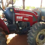 LOTE 001 - 01 TRATOR YANMAR 1185S TURBO 4X4 ANO 2016 COM CREEPER/REDUTOR DE VELOCIDADE ,MOTOR YANMAR 4 CILINDROS TURBO DE 85 CV DE POTENCIA,EQUIPADO COM PESOS DIANTEIROS E COMANDO HIDRÁULICO DUPLO DE 4 SAÍDAS , HORIMETRO ENCONTRA-SE COM : 2330 HORAS,PINTURA ORIGINAL TRATOR SEMI NOVO EM PERFEITO ESTADO DE MECÂNICA E PARTE ELÉTRICA TUDO FUNCIONANDO (NO ESTADO) (VISITAÇÃO AGENDAR 61-98153-0503 JÚNIOR)