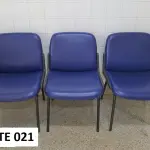 LOTE 432 - 03 CADEIRAS FIXAS SEM BRACO (UNIDADE: B-034 - POUSO ALEGRE/MG LOCAL DE RETIRADA: AVENIDA DOS ALECRINS, 1020 - DISTRITO INDUSTRIAL –  POUSO ALEGRE/MG – CEP: 37.556-839)