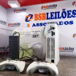 LOTE 087 - 01 XBOX 360. (NO ESTADO, LEILÃO NÃO TEM GARANTIA E NEM DEVOLUÇÃO, SUJEITO A POSSÍVEIS AVARIAS VISÍVEIS/OCULTAS E/OU AUSÊNCIA DE COMPONENTES).
