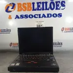 LOTE 081 - 01 NOTEBOOK MARCA IBM X40. (NO ESTADO, LEILÃO NÃO TEM GARANTIA E NEM DEVOLUÇÃO, SUJEITO A POSSÍVEIS AVARIAS VISÍVEIS/OCULTAS E/OU AUSÊNCIA DE COMPONENTES).