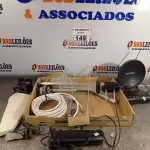 LOTE 149 - 01 LOTE COM VÁRIAS ANTENAS MARCAS E MODELOS DIVERSOS. (NO ESTADO, LEILÃO NÃO TEM GARANTIA E NEM DEVOLUÇÃO, SUJEITO A POSSÍVEIS AVARIAS VISÍVEIS/OCULTAS E/OU AUSÊNCIA DE COMPONENTES).