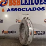 LOTE 035 - 01 ROLO DE CABO FLEXÍVEL 1X4MM NA COR CINZA. 100 METROS (NOVO)(NO ESTADO, LEILÃO NÃO TEM GARANTIA E NEM DEVOLUÇÃO, SUJEITO A POSSÍVEIS AVARIAS VISÍVEIS/OCULTAS E/OU AUSÊNCIA DE COMPONENTES).