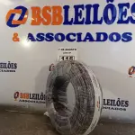 LOTE 115 - 01 ROLO DE CABO FLEXÍVEL 1X10MM NA COR PRETA.100 METROS (NOVO) (NO ESTADO, LEILÃO NÃO TEM GARANTIA E NEM DEVOLUÇÃO, SUJEITO A POSSÍVEIS AVARIAS VISÍVEIS/OCULTAS E/OU AUSÊNCIA DE COMPONENTES).