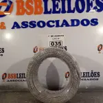 LOTE 035 - 01 ROLO DE CABO FLEXÍVEL 1X4MM NA COR CINZA. 100 METROS (NOVO)(NO ESTADO, LEILÃO NÃO TEM GARANTIA E NEM DEVOLUÇÃO, SUJEITO A POSSÍVEIS AVARIAS VISÍVEIS/OCULTAS E/OU AUSÊNCIA DE COMPONENTES).