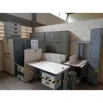 LOTE 027 - 6 MESAS (SENDO 2 SUCATA) + 7 ARMÁRIO (UNIDADE: B-046 - SÃO JOSÉ DO RIO PRETO/SP LOCAL DE RETIRADA: AVENIDA ABÍLIO APPOLONI N° 100 - JARDIM CONCEIÇÃO –  SÃO JOSÉ DO RIO PRETO/SP - CEP: 15.030-800)