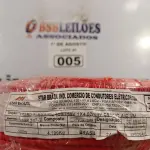 LOTE 005 - 01 ROLO DE CABO FLEXÍVEL 1X4MM NA COR VERMELHA. 100 METROS (NOVO) (NO ESTADO, LEILÃO NÃO TEM GARANTIA E NEM DEVOLUÇÃO, SUJEITO A POSSÍVEIS AVARIAS VISÍVEIS/OCULTAS E/OU AUSÊNCIA DE COMPONENTES).