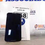 LOTE 068 - 01 APARELHO DE TELEFONE MOTO XT 1092 2ª GERAÇÃO BLACK. (NO ESTADO, LEILÃO NÃO TEM GARANTIA E NEM DEVOLUÇÃO, SUJEITO A POSSÍVEIS AVARIAS VISÍVEIS/OCULTAS E/OU AUSÊNCIA DE COMPONENTES).