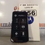 LOTE 056 - 01 APARELHO DE TELEFONE MOTO XT 1092 2ª GERAÇÃO BLACK. (NO ESTADO, LEILÃO NÃO TEM GARANTIA E NEM DEVOLUÇÃO, SUJEITO A POSSÍVEIS AVARIAS VISÍVEIS/OCULTAS E/OU AUSÊNCIA DE COMPONENTES).
