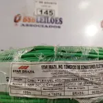 LOTE 145 - 01 ROLO DE CABO FLEXÍVEL 1X4MM NA COR VERDE.100 METROS (NOVO) (NO ESTADO, LEILÃO NÃO TEM GARANTIA E NEM DEVOLUÇÃO, SUJEITO A POSSÍVEIS AVARIAS VISÍVEIS/OCULTAS E/OU AUSÊNCIA DE COMPONENTES).