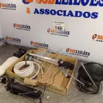 LOTE 149 - 01 LOTE COM VÁRIAS ANTENAS MARCAS E MODELOS DIVERSOS. (NO ESTADO, LEILÃO NÃO TEM GARANTIA E NEM DEVOLUÇÃO, SUJEITO A POSSÍVEIS AVARIAS VISÍVEIS/OCULTAS E/OU AUSÊNCIA DE COMPONENTES).