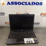 LOTE 043 - 01 NOTEBOOK MARCA HP. (NO ESTADO, LEILÃO NÃO TEM GARANTIA E NEM DEVOLUÇÃO, SUJEITO A POSSÍVEIS AVARIAS VISÍVEIS/OCULTAS E/OU AUSÊNCIA DE COMPONENTES).