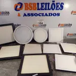 LOTE 154 - 01 LOTE COM VÁRIAS LUMINÁRIAS MARCAS E MODELOS DIVERSOS. (NO ESTADO, LEILÃO NÃO TEM GARANTIA E NEM DEVOLUÇÃO, SUJEITO A POSSÍVEIS AVARIAS VISÍVEIS/OCULTAS E/OU AUSÊNCIA DE COMPONENTES).