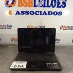 LOTE 034 - 01 NOTEBOOK MARCA MEGAWARE. (NO ESTADO, LEILÃO NÃO TEM GARANTIA E NEM DEVOLUÇÃO, SUJEITO A POSSÍVEIS AVARIAS VISÍVEIS/OCULTAS E/OU AUSÊNCIA DE COMPONENTES).