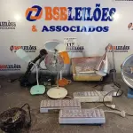 LOTE 117 - 01 LOTE COM VÁRIAS LUMINÁRIAS MARCAS E MODELOS DIVERSOS. (NO ESTADO, LEILÃO NÃO TEM GARANTIA E NEM DEVOLUÇÃO, SUJEITO A POSSÍVEIS AVARIAS VISÍVEIS/OCULTAS E/OU AUSÊNCIA DE COMPONENTES).