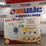 LOTE 173 - 01 PANIFICADORA MULTI PANE BRITÂNIA. (NO ESTADO, LEILÃO NÃO TEM GARANTIA E NEM DEVOLUÇÃO, SUJEITO A POSSÍVEIS AVARIAS VISÍVEIS/OCULTAS E/OU AUSÊNCIA DE COMPONENTES).