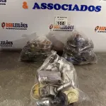LOTE 168 - 01 LOTE COM VÁRIAS CÂMERAS DE SEGURANÇA MARCAS E MODELOS DIVERSOS. (NO ESTADO, LEILÃO NÃO TEM GARANTIA E NEM DEVOLUÇÃO, SUJEITO A POSSÍVEIS AVARIAS VISÍVEIS/OCULTAS E/OU AUSÊNCIA DE COMPONENTES).