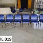 LOTE 430 - 06 CADEIRAS FIXAS SEM BRACO (UNIDADE: B-034 - POUSO ALEGRE/MG LOCAL DE RETIRADA: AVENIDA DOS ALECRINS, 1020 - DISTRITO INDUSTRIAL –  POUSO ALEGRE/MG – CEP: 37.556-839)