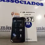 LOTE 057 - 01 APARELHO DE TELEFONE MOTO XT 1092 2ª GERAÇÃO BLACK. (NO ESTADO, LEILÃO NÃO TEM GARANTIA E NEM DEVOLUÇÃO, SUJEITO A POSSÍVEIS AVARIAS VISÍVEIS/OCULTAS E/OU AUSÊNCIA DE COMPONENTES).