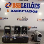 LOTE 038 - 02 OSCILADORES TELEGRAFIA, 01 REFLETÔMETRO, 01 TRANSCEIVER E 01 FILMADORA. (NO ESTADO, LEILÃO NÃO TEM GARANTIA E NEM DEVOLUÇÃO, SUJEITO A POSSÍVEIS AVARIAS VISÍVEIS/OCULTAS E/OU AUSÊNCIA DE COMPONENTES).
