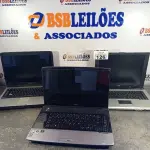 LOTE 126 - 03 NOTEBOOK’S MARCAS E MODELOS DIVERSOS PARA RETIRADA DE PEÇAS. (NO ESTADO, LEILÃO NÃO TEM GARANTIA E NEM DEVOLUÇÃO, SUJEITO A POSSÍVEIS AVARIAS VISÍVEIS/OCULTAS E/OU AUSÊNCIA DE COMPONENTES).