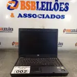 LOTE 002 - 01 NOTEBOOK MARCA HP. (NO ESTADO, LEILÃO NÃO TEM GARANTIA E NEM DEVOLUÇÃO, SUJEITO A POSSÍVEIS AVARIAS VISÍVEIS/OCULTAS E/OU AUSÊNCIA DE COMPONENTES).