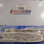 LOTE 155 - 01 ROLO DE CABO FLEXÍVEL 1X4MM NA COR AZUL. 100 METROS (NOVO)(NO ESTADO, LEILÃO NÃO TEM GARANTIA E NEM DEVOLUÇÃO, SUJEITO A POSSÍVEIS AVARIAS VISÍVEIS/OCULTAS E/OU AUSÊNCIA DE COMPONENTES).