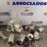 LOTE 147 - 01 LOTE COM VÁRIAS CÂMERAS DE SEGURANÇA MARCAS E MODELOS DIVERSOS. (NO ESTADO, LEILÃO NÃO TEM GARANTIA E NEM DEVOLUÇÃO, SUJEITO A POSSÍVEIS AVARIAS VISÍVEIS/OCULTAS E/OU AUSÊNCIA DE COMPONENTES).