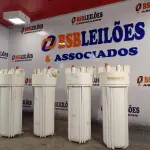LOTE 183 - 04 FILTROS TIPO CAVALETE PARA CAIXA D’AGUA. (NO ESTADO, LEILÃO NÃO TEM GARANTIA E NEM DEVOLUÇÃO, SUJEITO A POSSÍVEIS AVARIAS VISÍVEIS/OCULTAS E/OU AUSÊNCIA DE COMPONENTES).