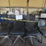 LOTE 253 - 06 CADEIRAS GIRATÓRIAS + 06 CADEIRAS FIXAS (UNIDADE: A-018 - RECIFE/PE - LOCAL DE RETIRADA: AVENIDA BEBERIBE, 3620 - BEBERIBE - RECIFE/PE - CEP: 52.130-547)